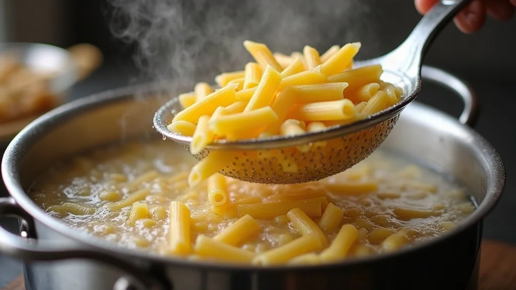 Penne al dente kochen