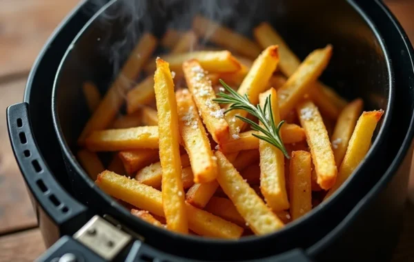 Pommes aus der Heißluftfritteuse: 3 Knusper-Tricks für super krosse Fritten