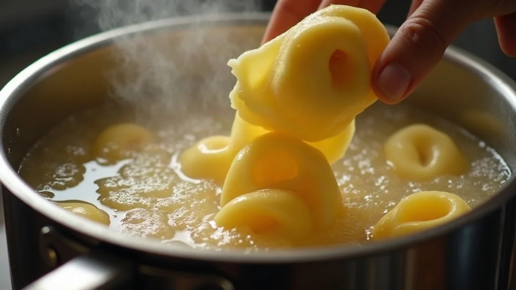 Tortellini al dente garen